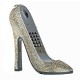 Vividbling Crystal Heel Phone Grey