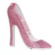 Vividbling Crystal High Heel Phone Baby Pink