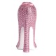 Vividbling Crystal High Heel Phone Baby Pink